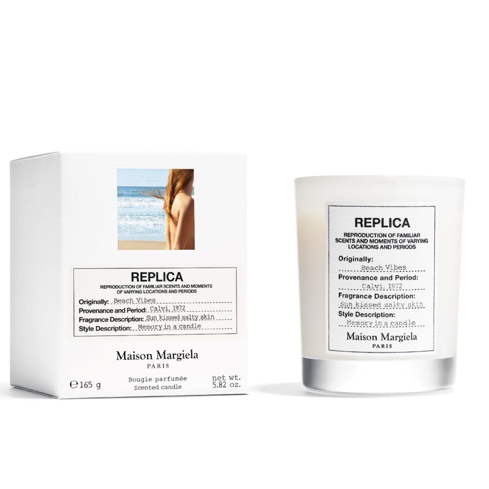 Maison Margiela Paris. Replica Beach Vibes Scented Candle. New in box.